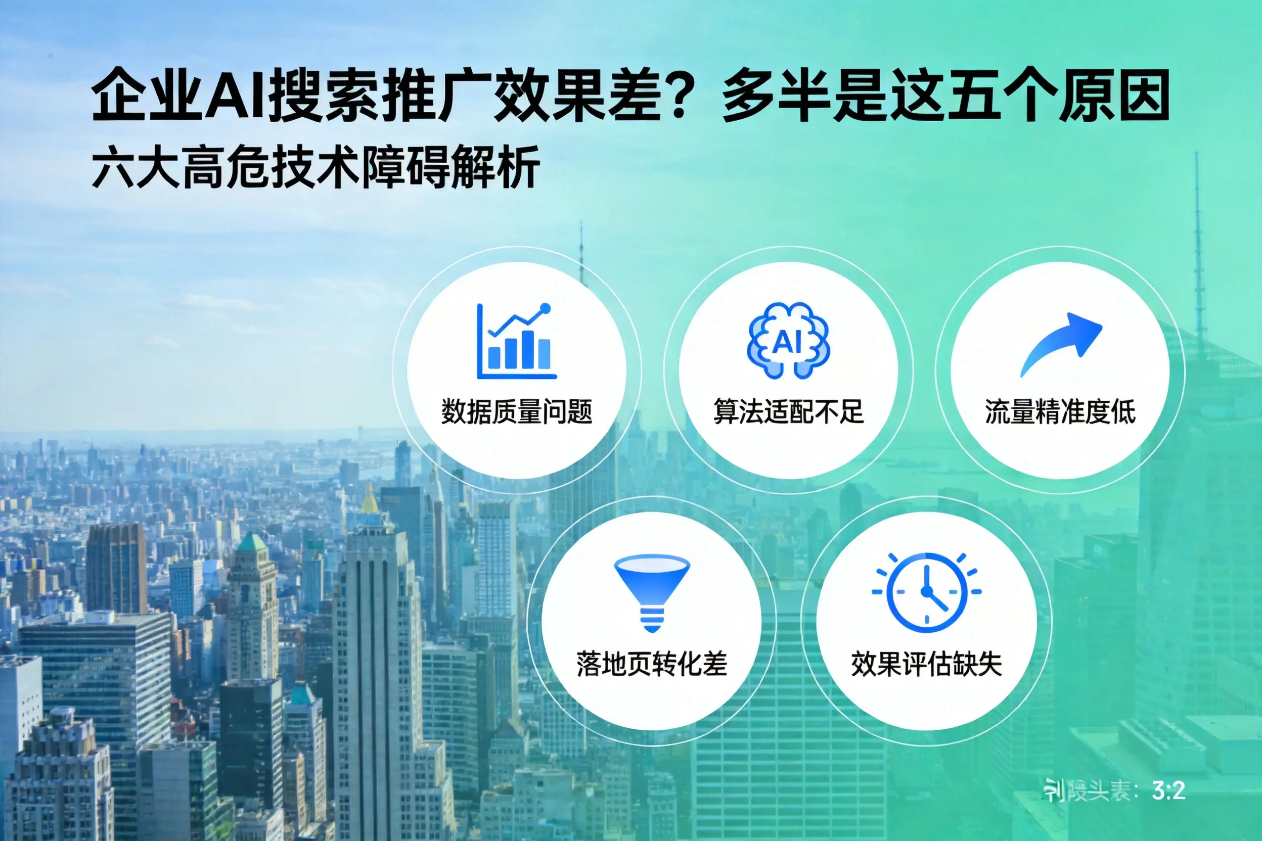 离石企业AI搜索推广效果差？多半是这五个原因